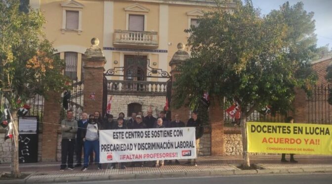 Huelga Indefinida Conservatorio Buñol